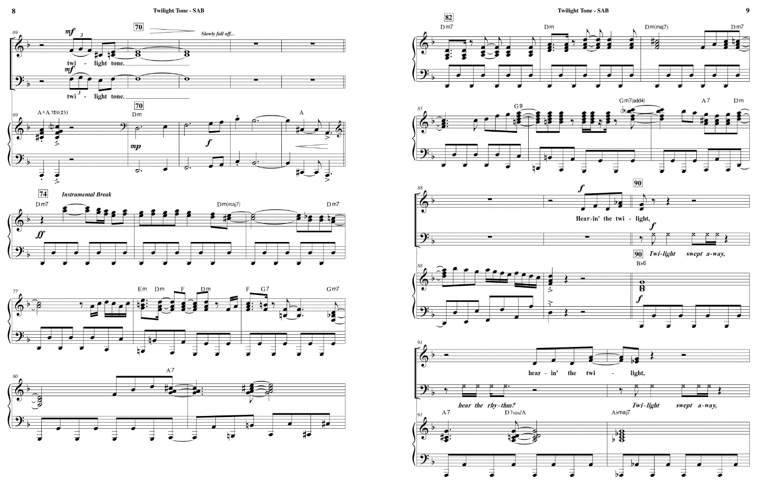 Sheet Music